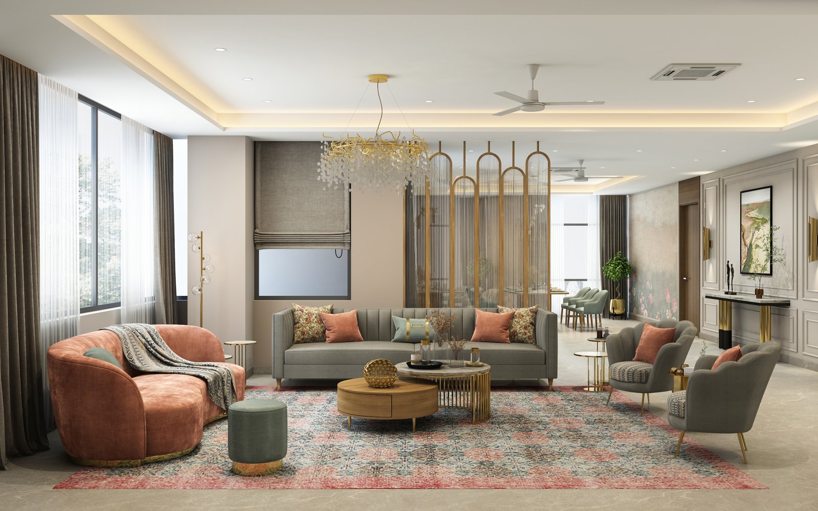 Living — Seating Layout